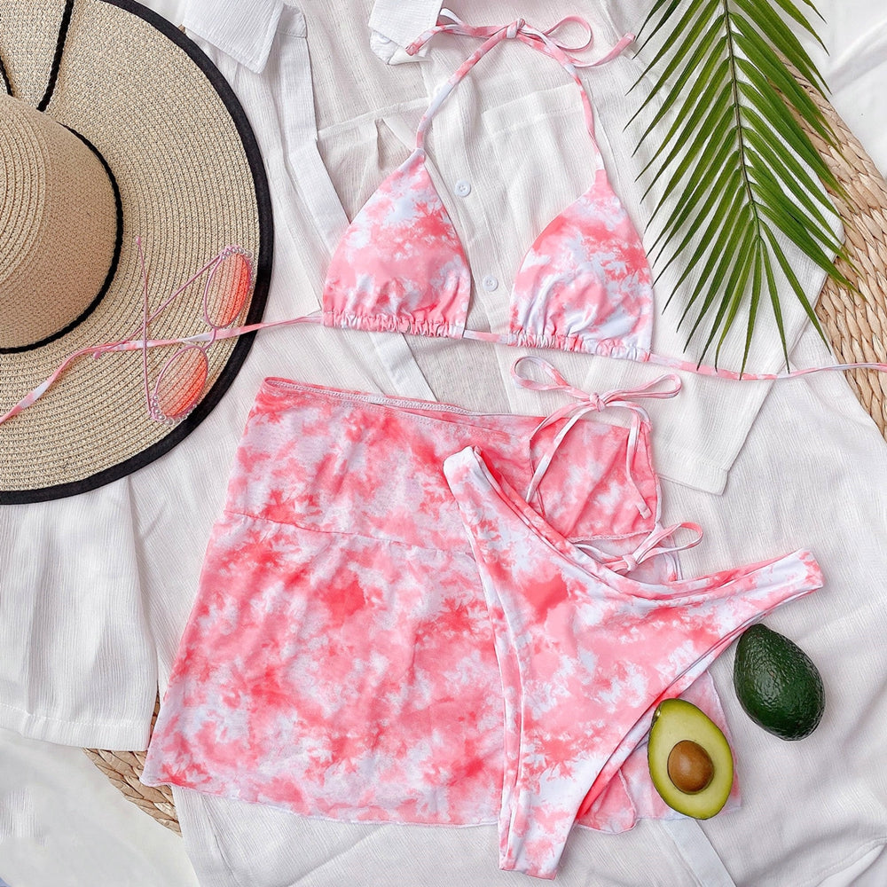 Tie-Dye Women's Bikini Swimsuit New Style B171